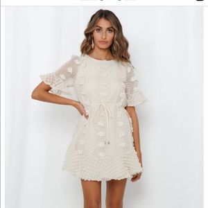 Hello Molly “When’s the wedding dress” in beige